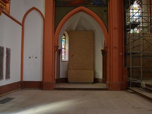 Innenrenovierung Pfarrkirche Sankt Maximin Niederbrechen