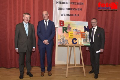 Bernhard Knigstein Brgermeister a.D., Frank Groos Brgermeister, Werner Schlenz Brgermeister a.D.