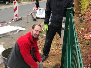 Spielplatzsanierung - Langhecker Straße / Orfstraße 2017 in Niederbrechen