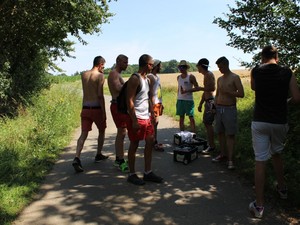 Bierkistenrennen 2014 in Niederbrechen