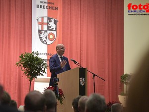 Amtseinfhrung von Brgermeister Frank Groos, Gemeinde Brechen