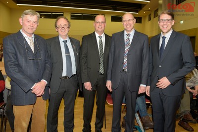 Die 5 Bürgermeisterkandidaten der Gemeinde Brechen