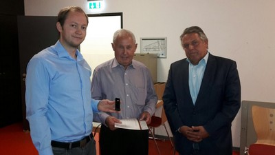 Tobias Herbst, Heinz Ewald und Klaus-Peter Willsch