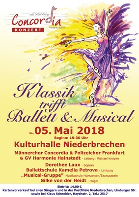 Konzert Concordia Niederbrechen am 05. Mai 2018