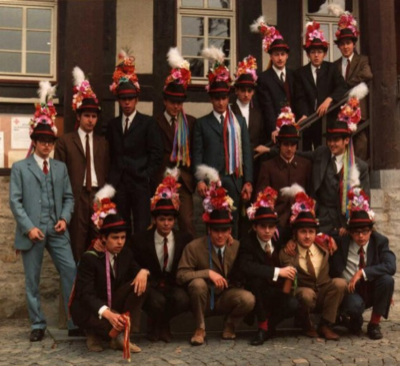 Kirmesburschen Niederbrechen 1969