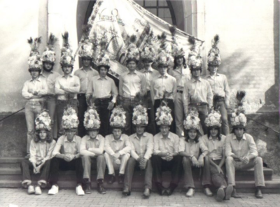 Kirmesburschen Niederbrechen 1980