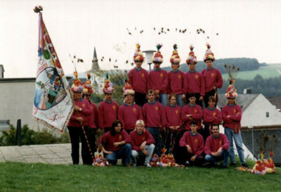 Kirmesburschen Niederbrechen 1992