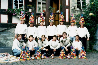 Kirmesburschen Niederbrechen 1995