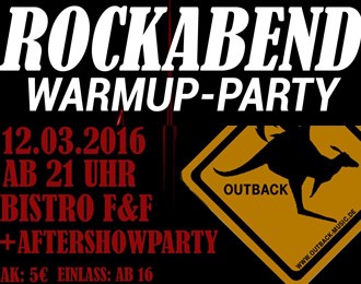 Rockabend WARMUP-Party